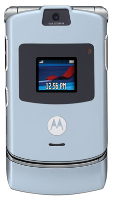 Motorola RAZR V3 Blue